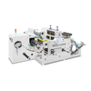 Rolle-zu-Rolle-Stanzmaschine mit R&uuml;ckspulmaschine, Halb-/Vollrotationsstanzmaschine