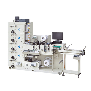 5 Roll Warna ke Roll Label Flexo Printing Machine